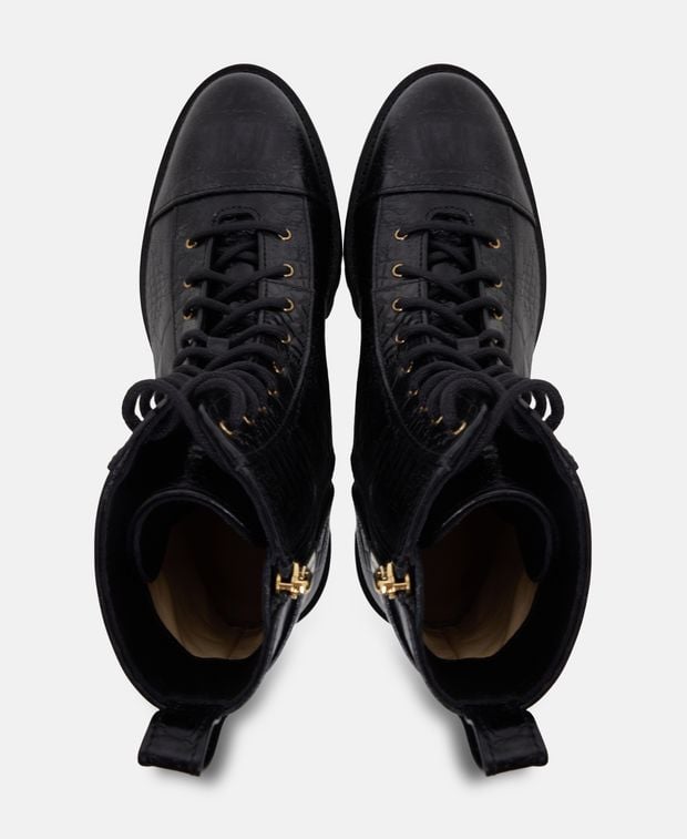 Jimmy Choo Lace-up ankle boot Cayo Flat