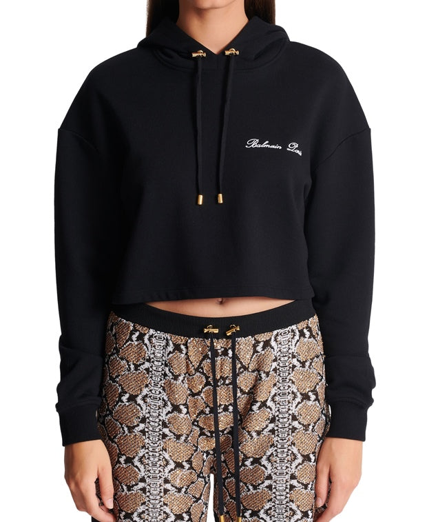 Balmain Hooded sweat jacket