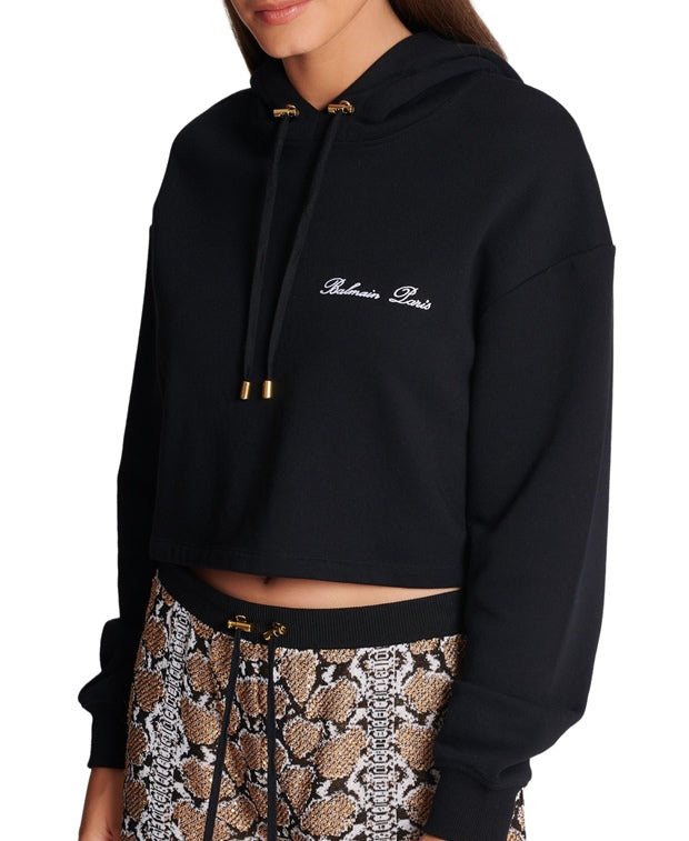 Balmain Hooded sweat jacket