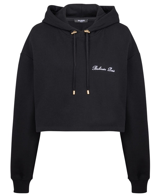 Balmain Hooded sweat jacket
