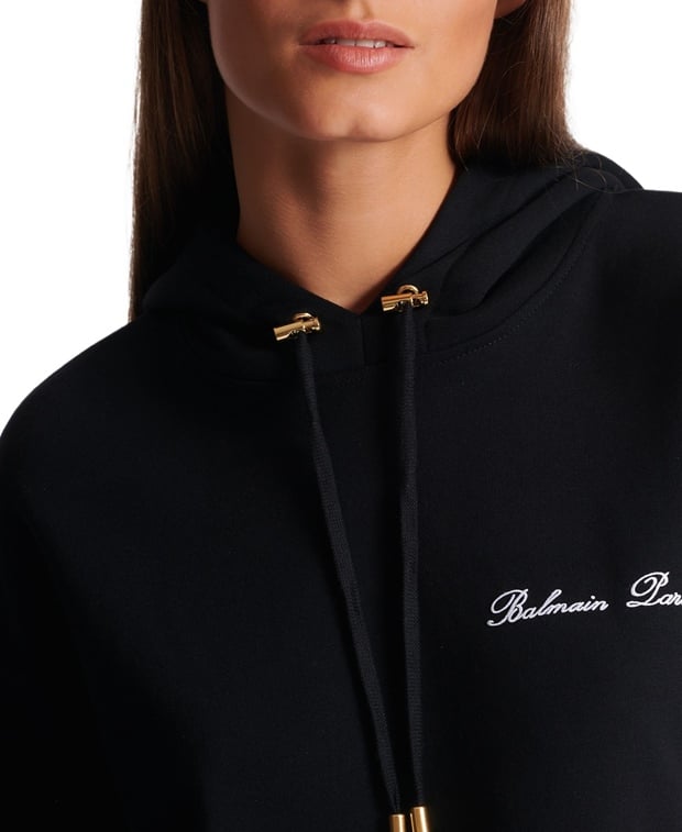 Balmain Hooded sweat jacket
