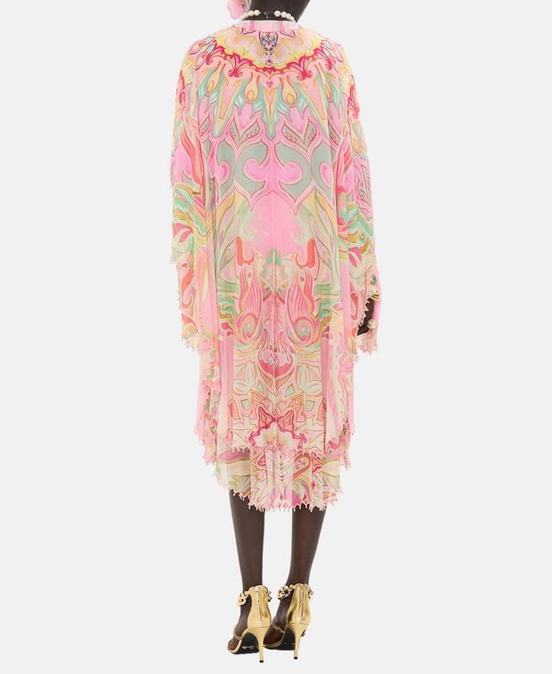 Camilla Silk cape