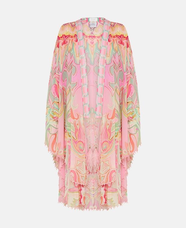 Camilla Silk cape