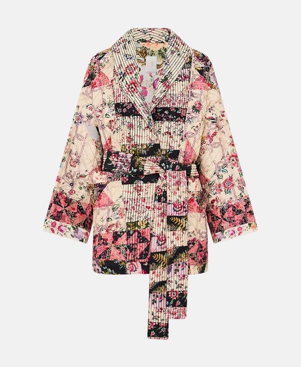 Camilla Reversible coat Soft Beige