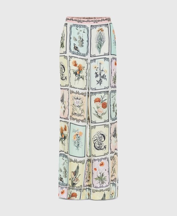 Camilla Silk trousers