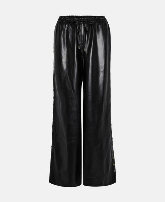 Camilla Leather-look trousers