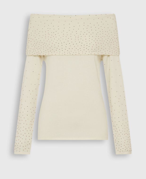 Camilla Wool jumper Putty