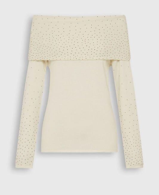 Camilla Wool jumper Putty