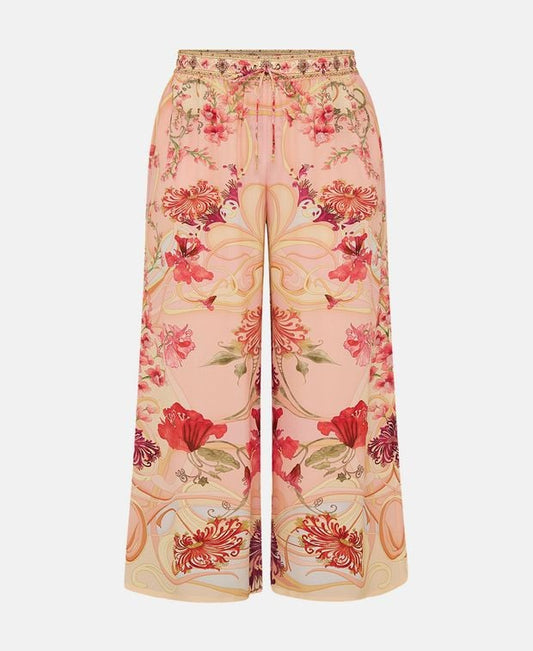 Camilla Silk trousers Apricot
