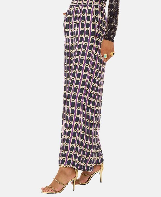 Camilla Silk trousers
