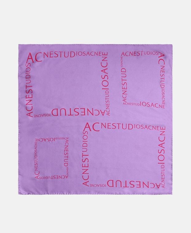 Acne Studios Silk square scarf