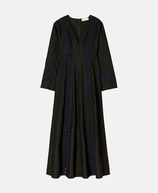 Tory Burch Linen dress Black