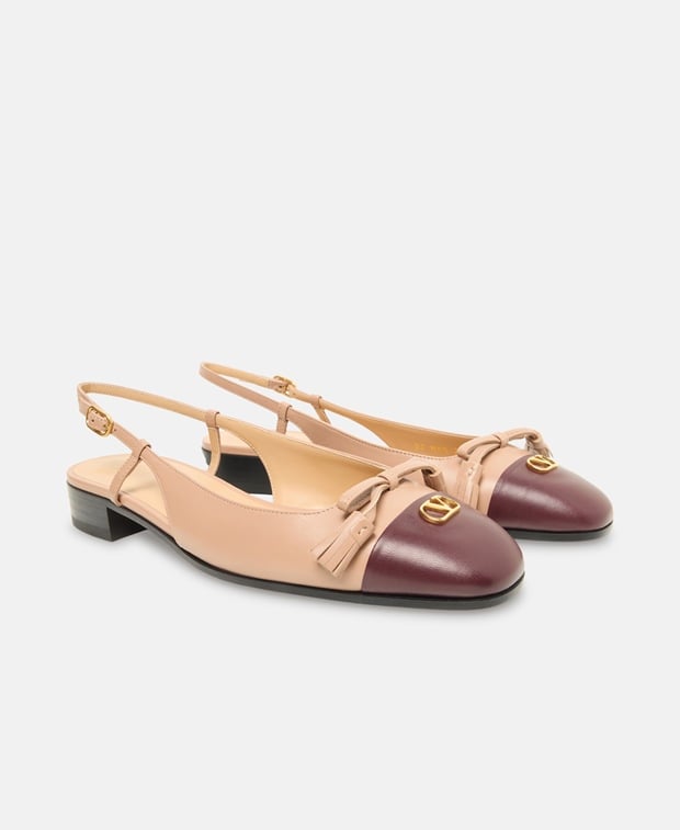 Valentino Garavani Slingback ballerina Antique Pink