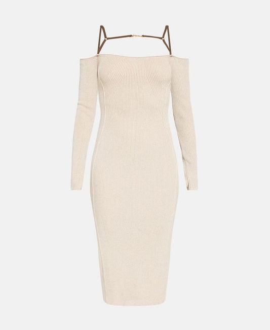 Jacquemus Linen-blend dress