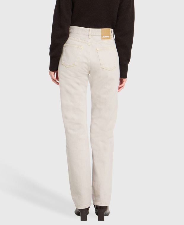 Jacquemus Relaxed Fit Jeans LE DE NIMES YELO