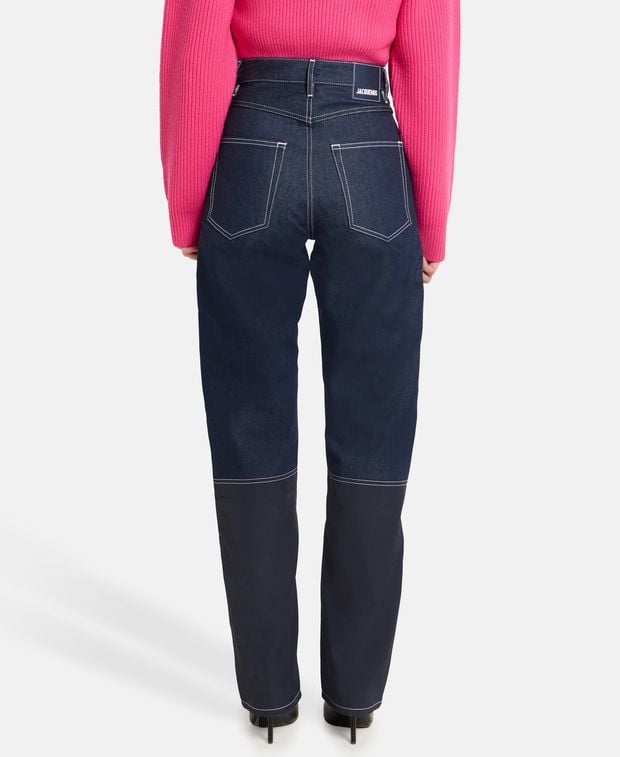 Jacquemus Relaxed Fit Jeans Le de Nimes Meunier