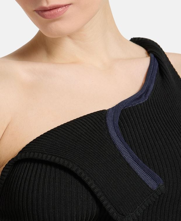 Jacquemus One shoulder top La Maille Acen