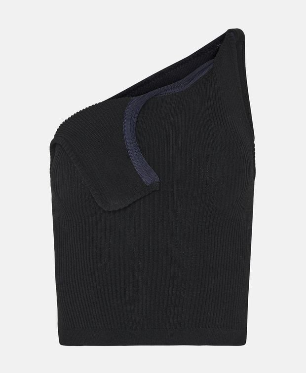 Jacquemus One shoulder top La Maille Acen