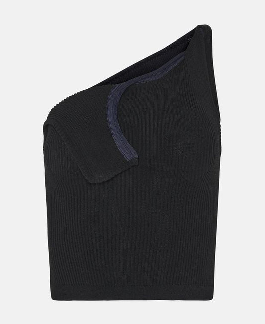 Jacquemus One shoulder top La Maille Acen