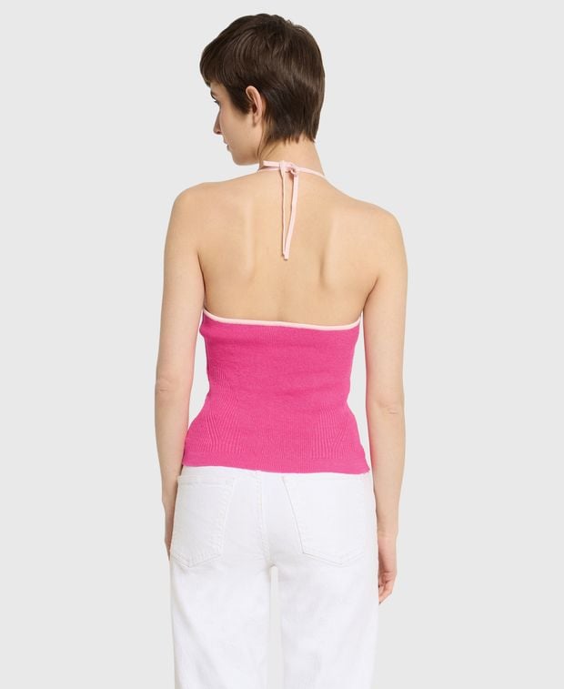 Jacquemus Linen top Pink