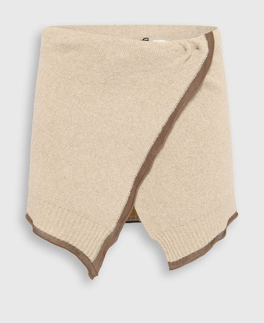 Jacquemus Wrap skirt Beige