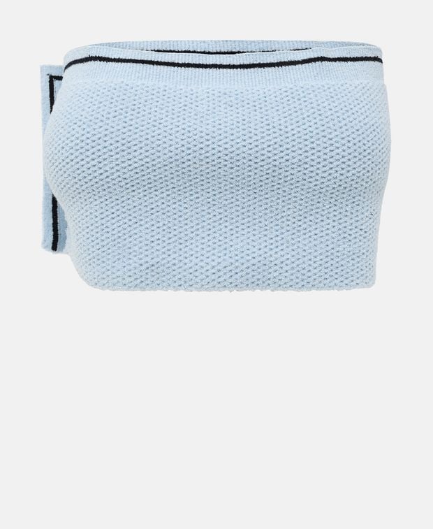 Jacquemus Strapless top Light Blue