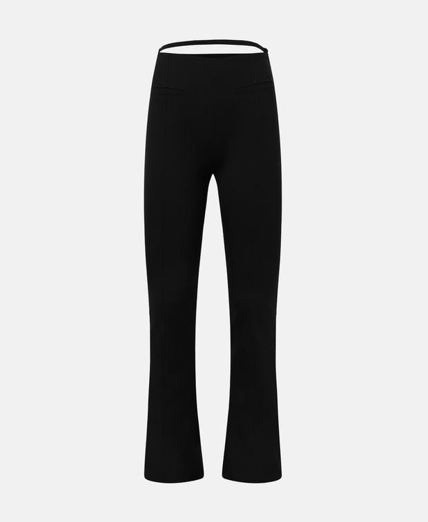 Jacquemus Wool-blend trousers La Pantalon Tangelo