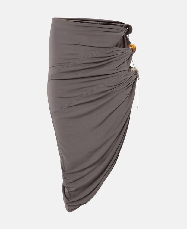 Jacquemus Asymmetric skirt Perola