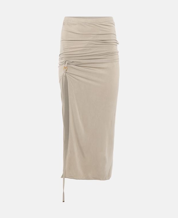 Jacquemus Midi skirt Khaki