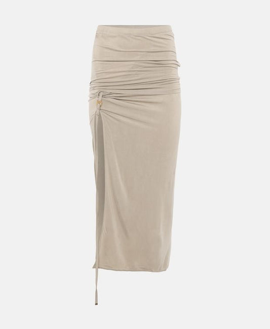 Jacquemus Midi skirt Khaki