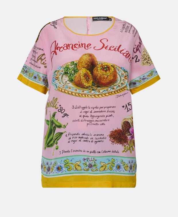 Dolce & Gabbana Silk shirt Pink