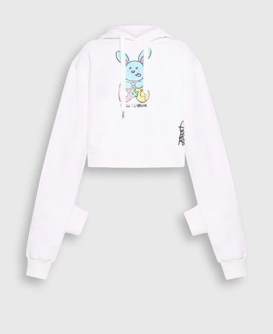 Dolce & Gabbana Hoodie White
