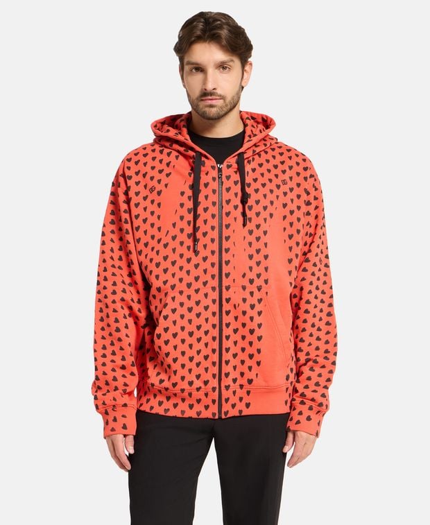 Dolce & Gabbana Hooded sweat jacket
