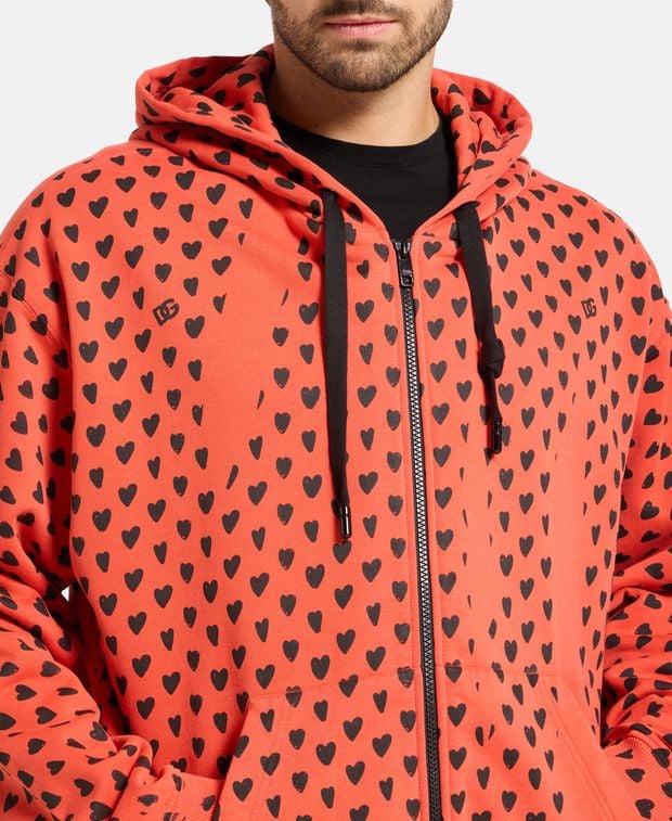 Dolce & Gabbana Hooded sweat jacket
