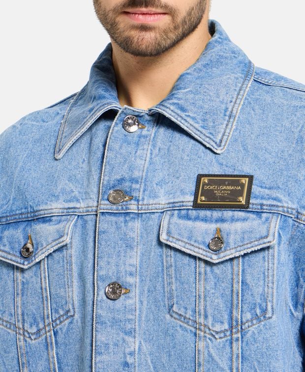 Dolce & Gabbana Denim blouson jacket