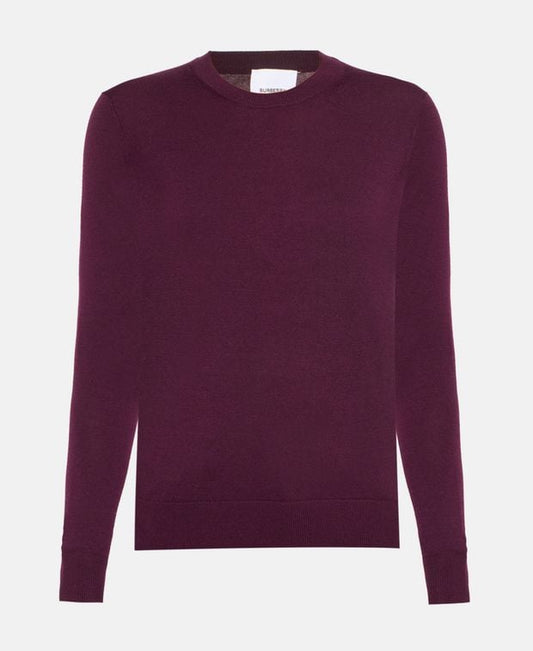 Burberry Wool jumper Aubergine