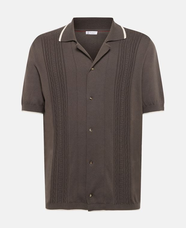 Brunello Cucinelli Knitted shirt