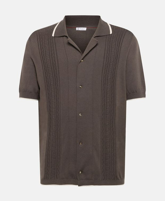 Brunello Cucinelli Knitted shirt