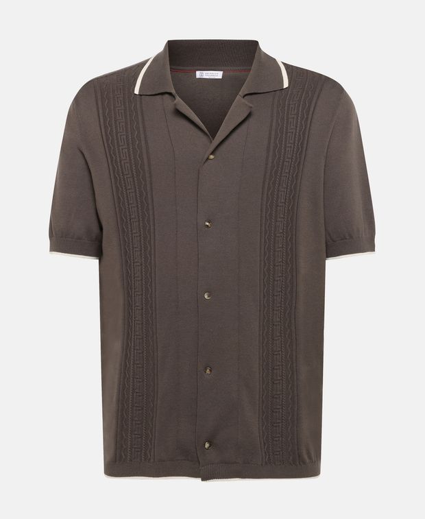 Brunello Cucinelli Knitted shirt