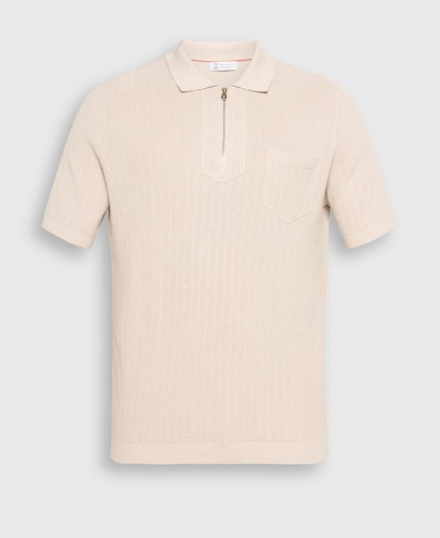 Brunello Cucinelli Knitted polo shirt