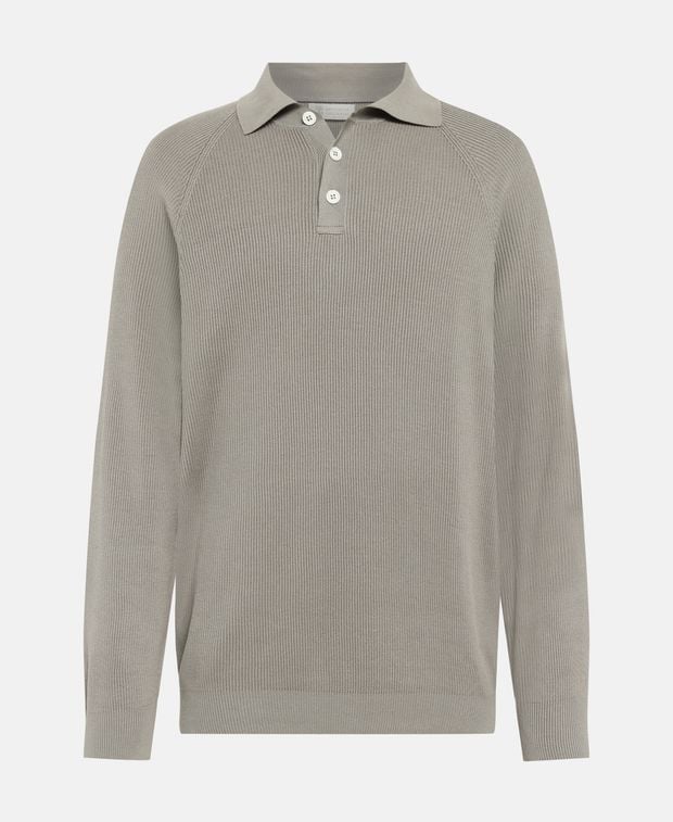 Brunello Cucinelli Knitted polo shirt