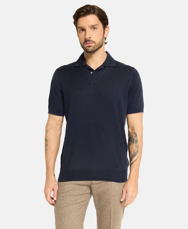 Brunello Cucinelli Knitted polo shirt