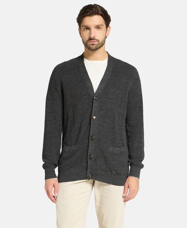 Brunello Cucinelli Linen-blend cardigan