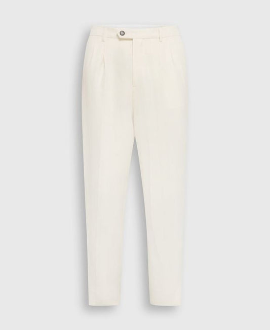 Brunello Cucinelli Linen-blend trousers