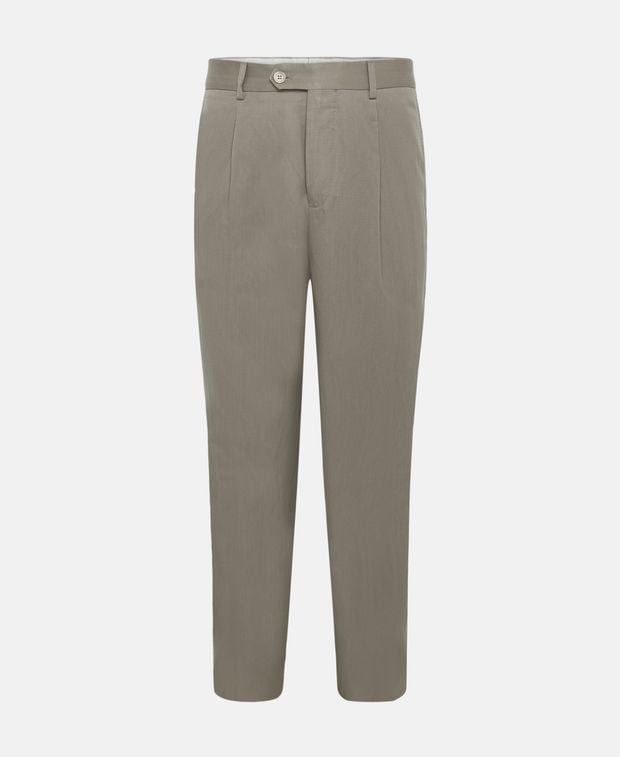 Brunello Cucinelli Silk-blend trousers