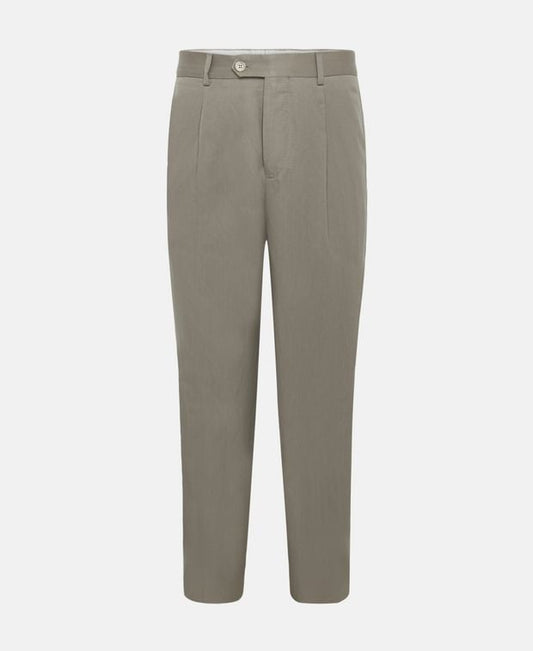 Brunello Cucinelli Silk-blend trousers