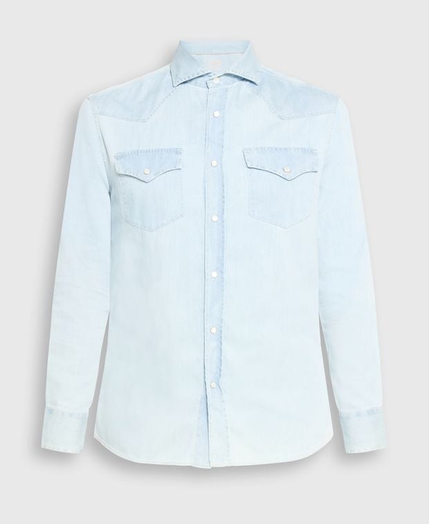 Brunello Cucinelli Long-sleeved shirt - easy fit