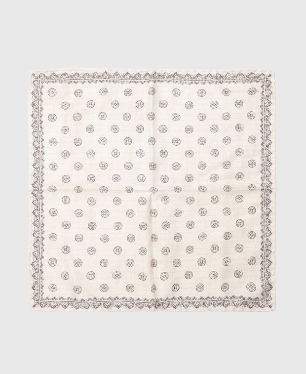 Brunello Cucinelli Silk pocket square