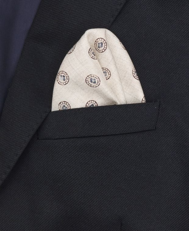 Brunello Cucinelli Silk pocket square