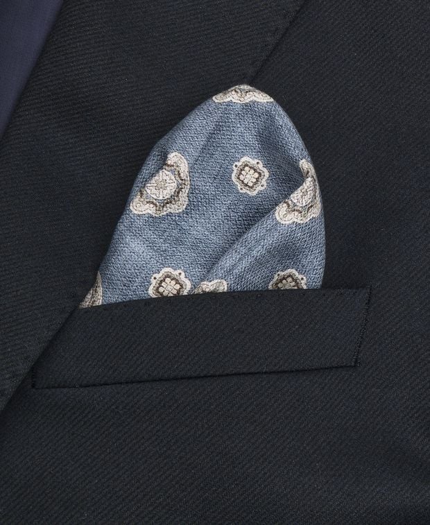 Brunello Cucinelli Silk pocket square